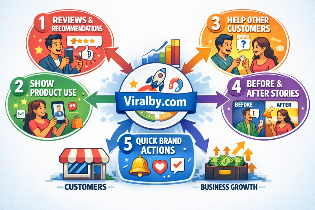 Viralby.com - 5 tasks UGC