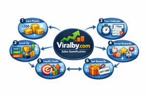sales gamification - Viralby